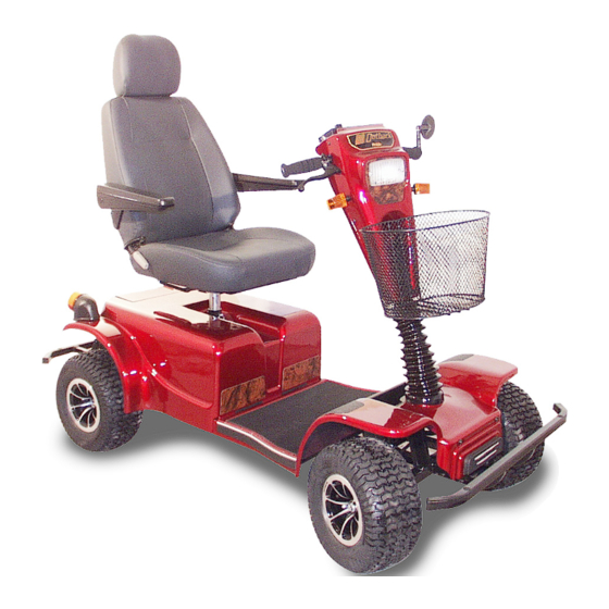 Pride Mobility OUTBACK Owner's Manual