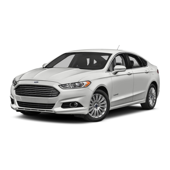 Ford 2014 FUSION Owner's Manual