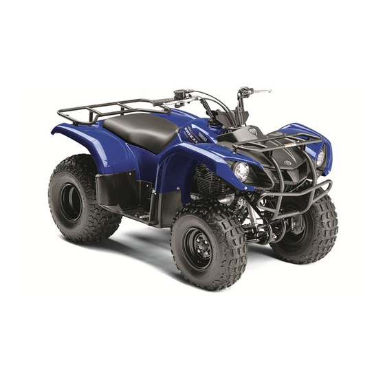 Yamaha GRIZZLY 125 YFM125GD Owner's Manual