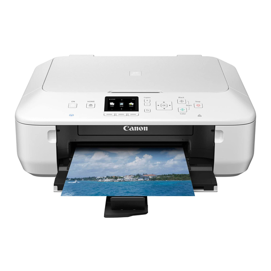 Canon PIXMA MG5520 Quick Start Manual