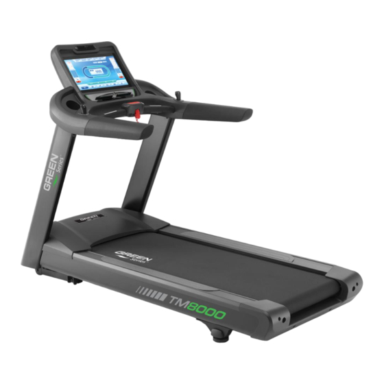 GREEN SERIES FITNESS CIR-TM8000E-G Manuals