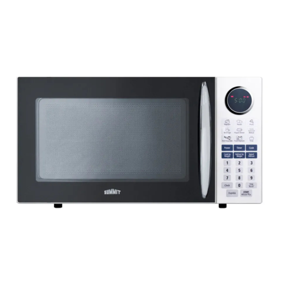 Summit SM1102WH User Manual