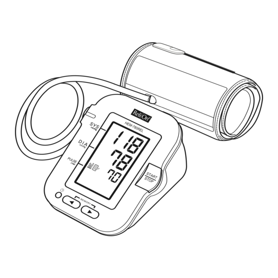 ReliOn HEM-780REL Instruction Manual