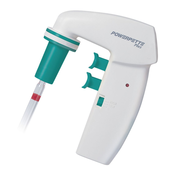 VWR Powerpette Plus Instruction Manual