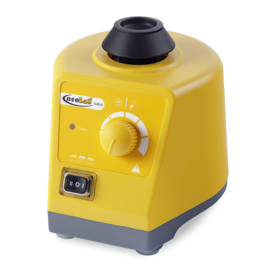 Neolab Vortexer D-6012 User Manual