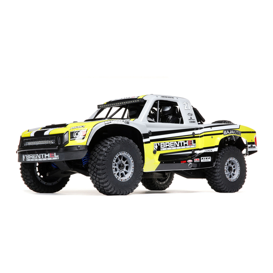 Horizon Hobby Losi Super BAJA REY 2.0 RTR Instruction Manual