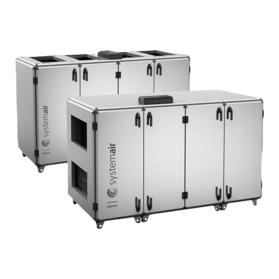 SystemAir Topvex SC Series Installation Instructions Manual