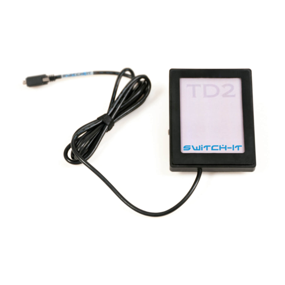 Sunrise Medical Switch-It TouchDrive2 Owner's Manual