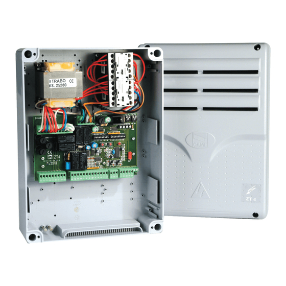 CAME Z Series Manual