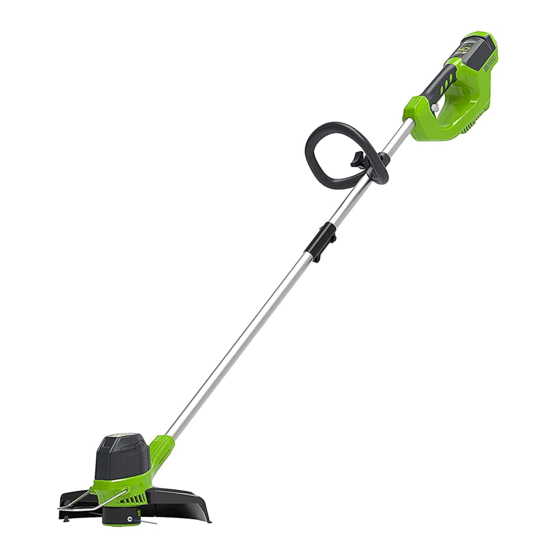 GreenWorks G40LT Operator's Manual