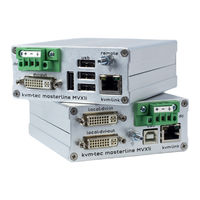 KVM-TEC INDUSTRYLINE MVX1i Manual