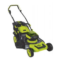 SNOWJOE SUNJOE 24V-X2-21LM-CT Operator's Manual