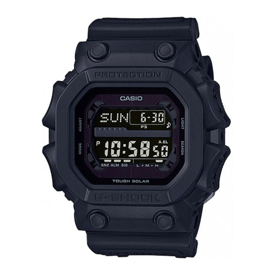 Casio GX-56BB-1ER Operation Manual