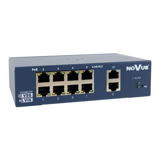 Novus NVS-3308SP-DIN Manuals