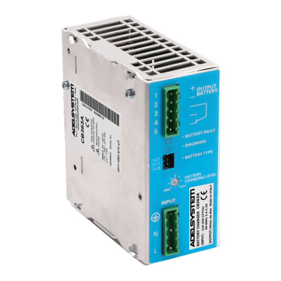 Adel System CB363A Instruction Manual