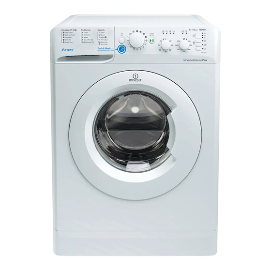 Indesit BWSC 61252 Instructions For Use Manual