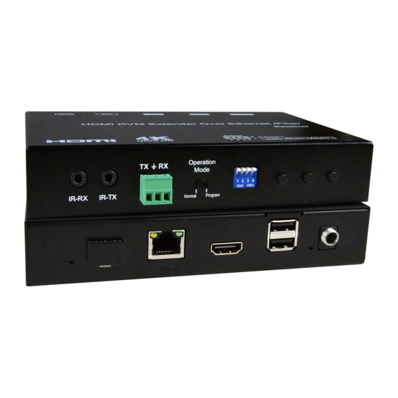 NTI ST-IPC6FOUSB4K-POE Product Manual