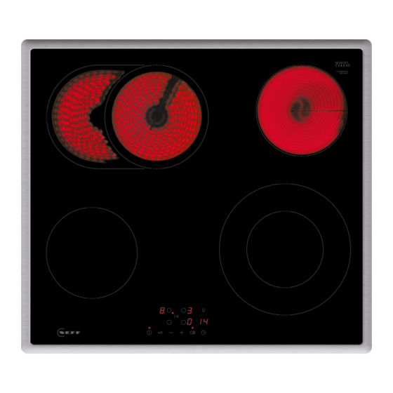 NEFF TL16EB Series User Manual And Installation Instructions