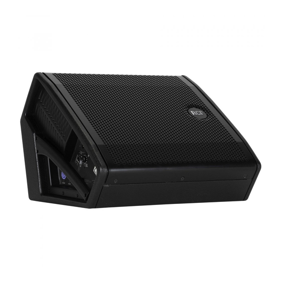 RCF NX 10-SMA Owner's Manual