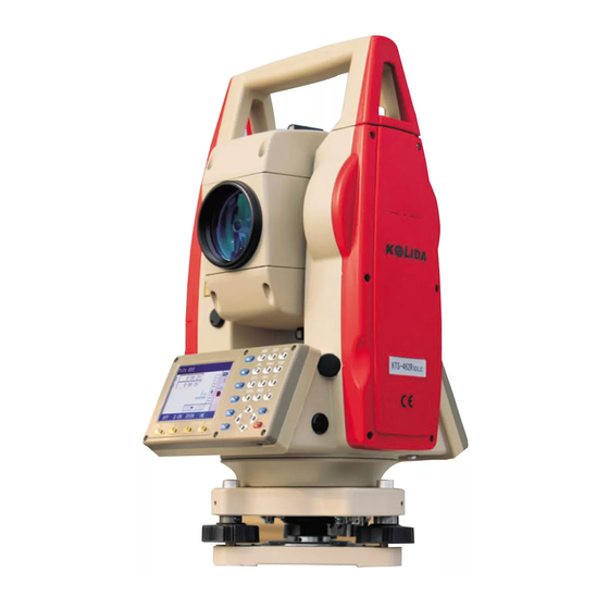 Kolida Total Station KTS-462R10L Manual
