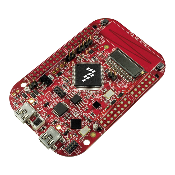 NXP Semiconductors FRDM-KL46Z Manuals
