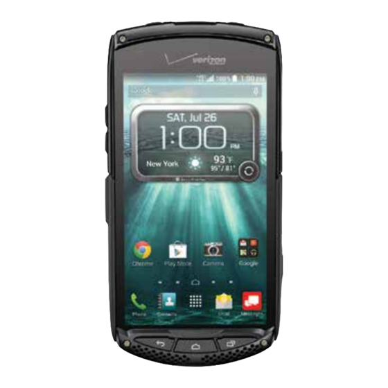 Verizon Brigadier Waterproof Survival Manual