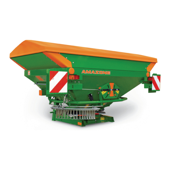 Amazone ZA-X Perfect Instructions Manual