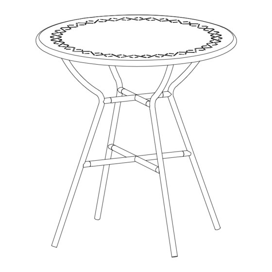 West Elm Mast Bistro Table 5793653 Assembly Instructions