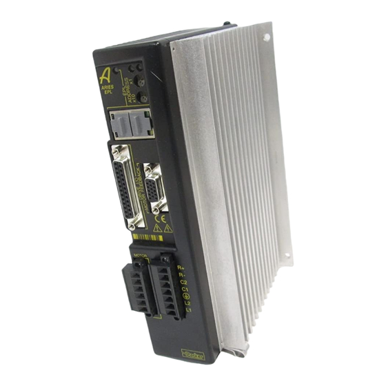 Parker Aries AR-04PE Quick Reference Manual