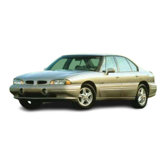 Pontiac 1999 Bonneville Owner's Manual