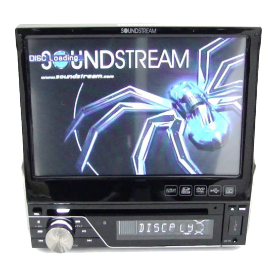 Soundstream VIR-7830 Owner's Manual