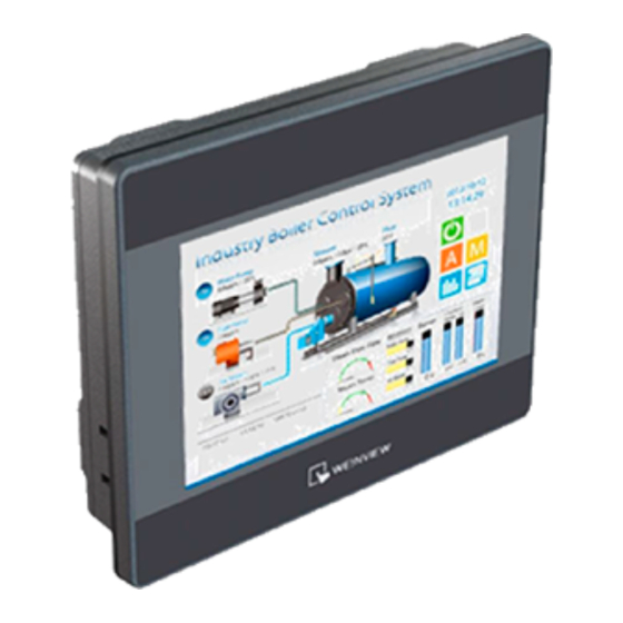 weintek MT6070iP Series Installation Instruction