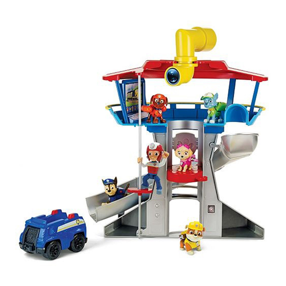 Spin Master PAW PATROL LOOKOUT PLAYSET Instruction Manual