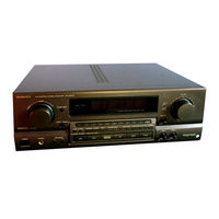 Technics SA-GX370 Operating Instructions Manual