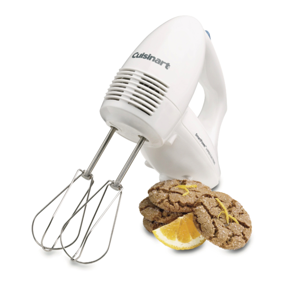 Cuisinart SmartPower 0CU6515 Instruction And Recipe Booklet
