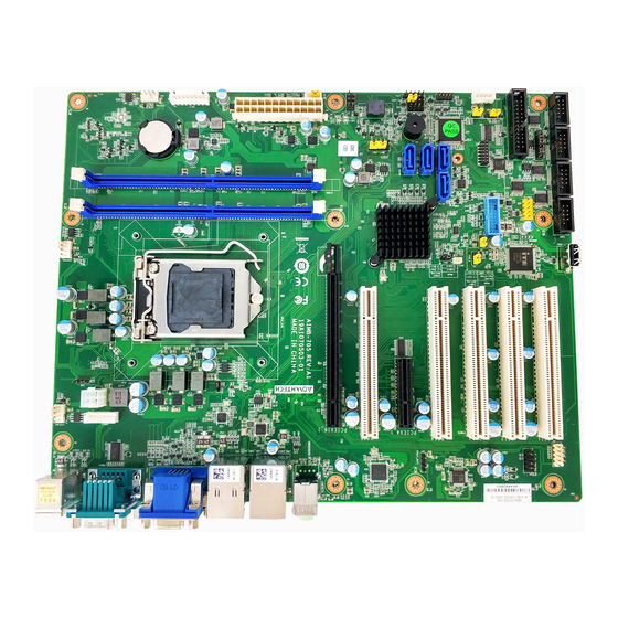 Advantech AIMB-705 Startup Manual