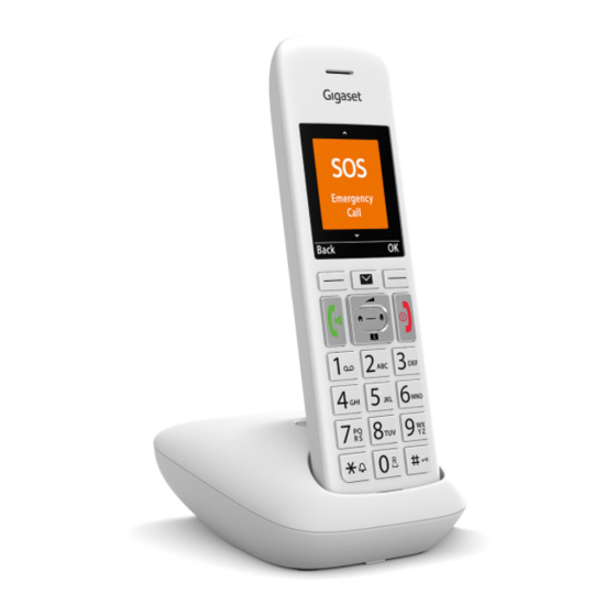 Gigaset E390 Manual