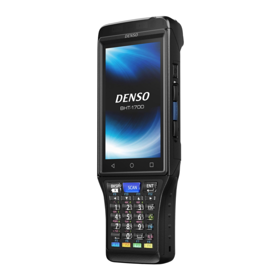 Denso BHT-1700BWB Hardware User Manual