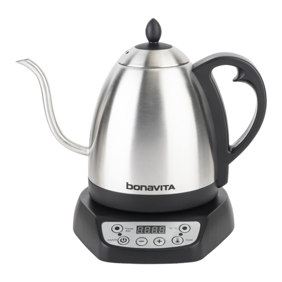 Bonavita BV382510VCEV Manual