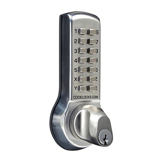 CODELOCKS CL300 Instructions