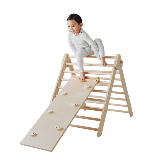 piccalio Mini Climber Pikler Triangle Assembly Instructions Manual