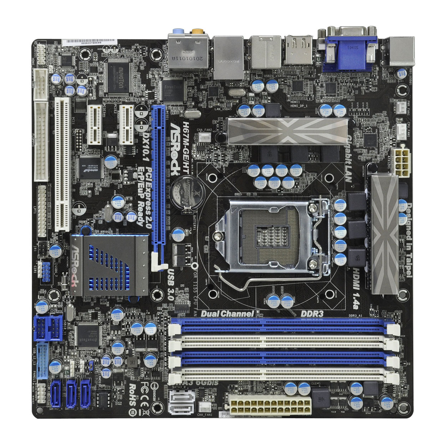 ASROCK H67M User Manual