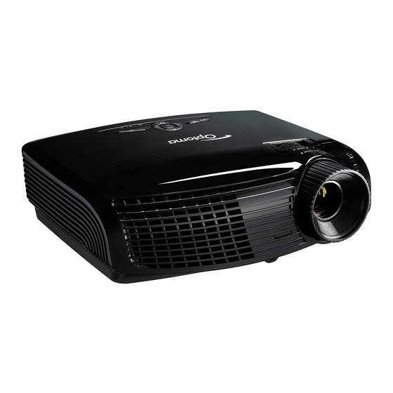 Optoma EX612 Datasheet