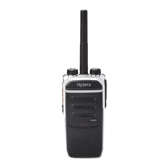 Hytera PD602 Owner's Manual