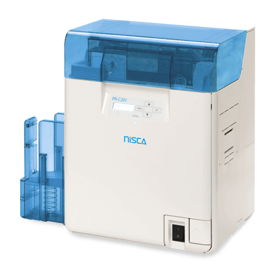 Nisca PR-C201 Operation Manual
