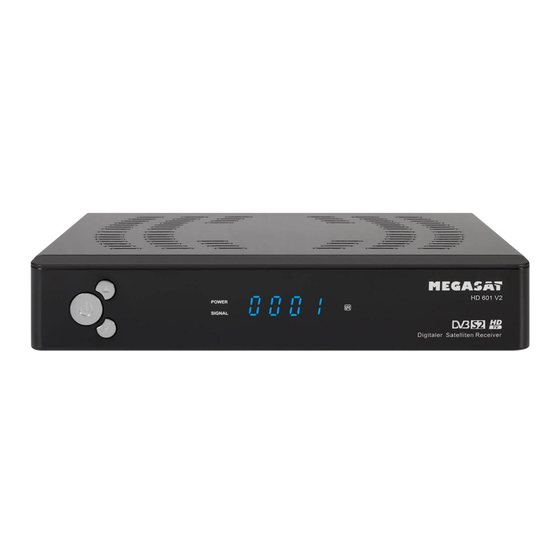 Megasat HD 601 V2 User Manual