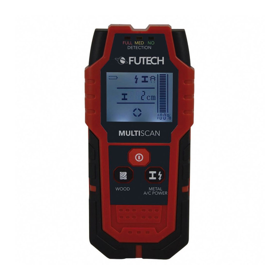 Futech MULTISCAN 196.20 Manuals