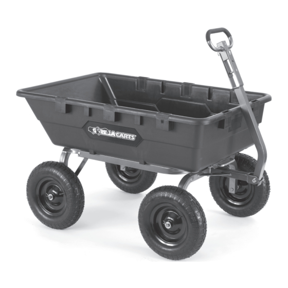 Gorilla Carts GOR10-16AU Quick Start Manual