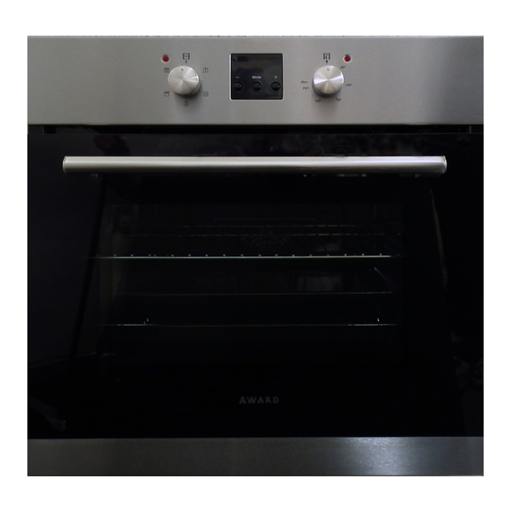 Award WO600/2 S Operating And Installation Instructions