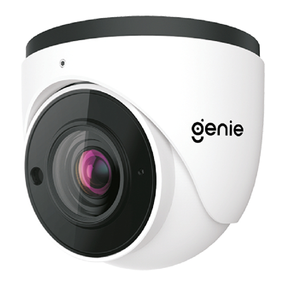 Genie WIPX4EBVAF IP IR Camera Manuals